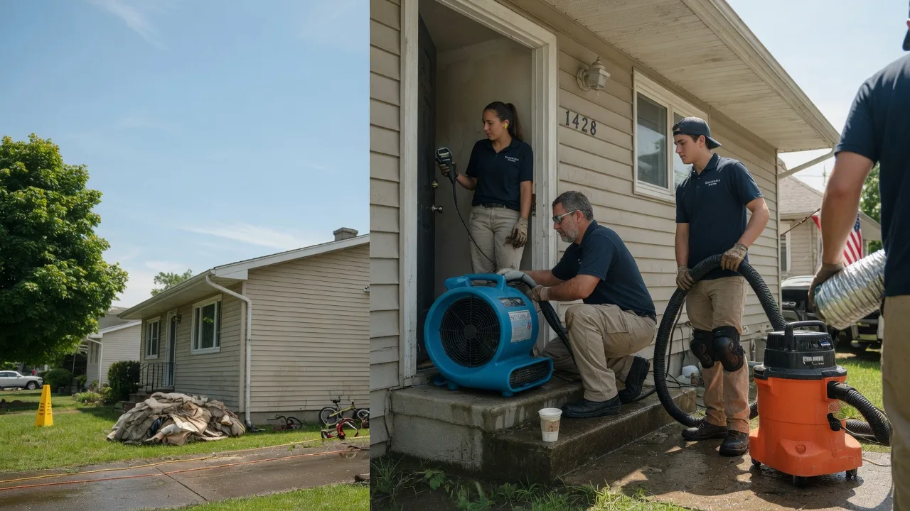 Water Damage Restoration in New Salem, IL near me